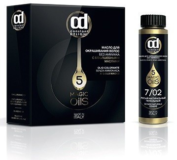 CD Olio COLORANTE, 7.02 русый натуральный пепельный, 50 мл